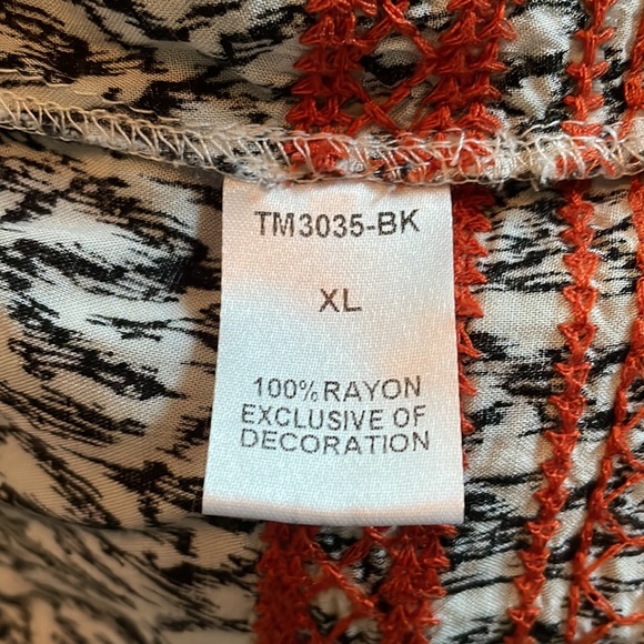 THML Jameson Embroidered Maxi Dress, Size XL - Picture 9 of 9